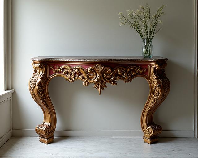 Venetian console restoration case study